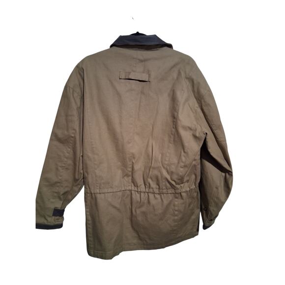 Vintage Marlboro Canvas Leather Mens Size S Chore Farm Barn Field Western Jacket - Picture 2 of 13